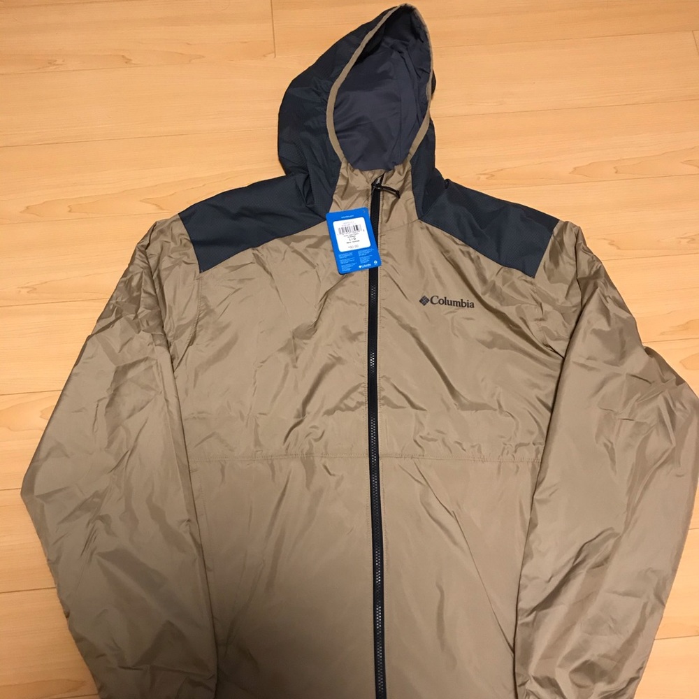 Men’s Columbia lightweight windbreaker jacket
